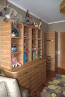 мебель в детскую комнату на заказ из шпона зебрано